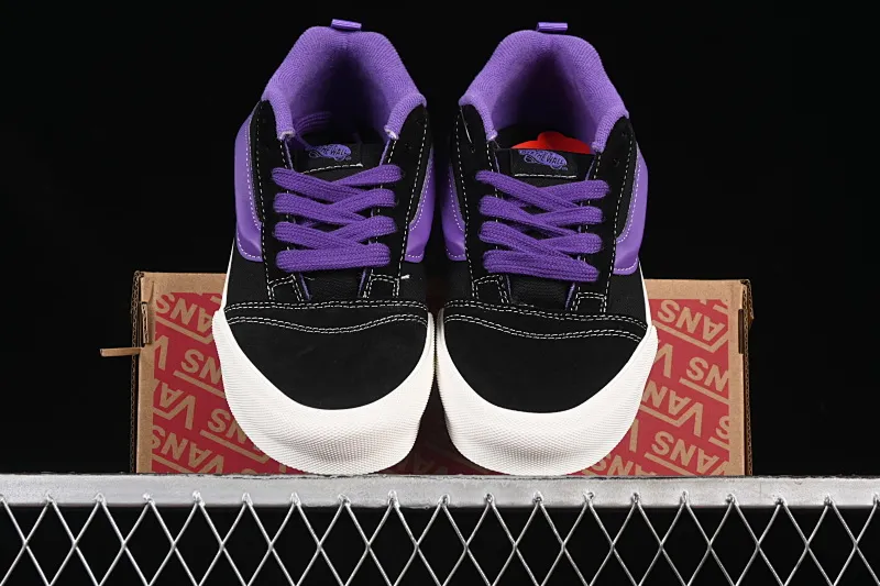 All categories Vans Vans series Vans Low Vans low-top Vans Knu Skool Vans low-top retro casual fat bread shoes VN0009QCBLK